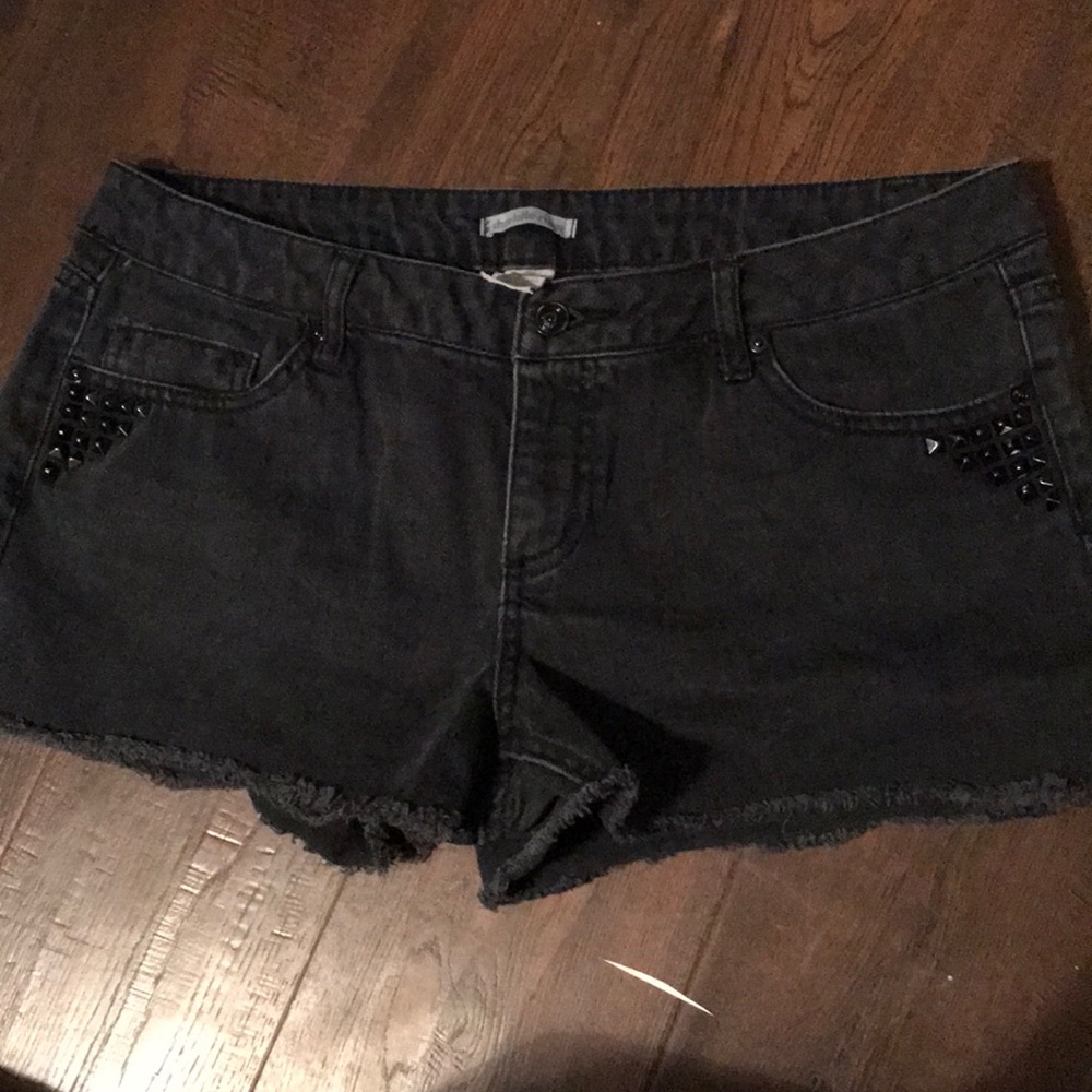 Black studded Charlotte Russe